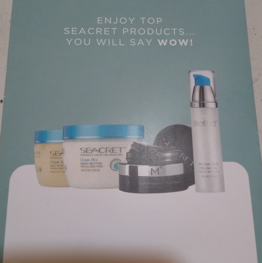 Seacret Skin Care Sample Pack